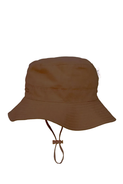 Kiin Cotton Sun Hat - Chocolate