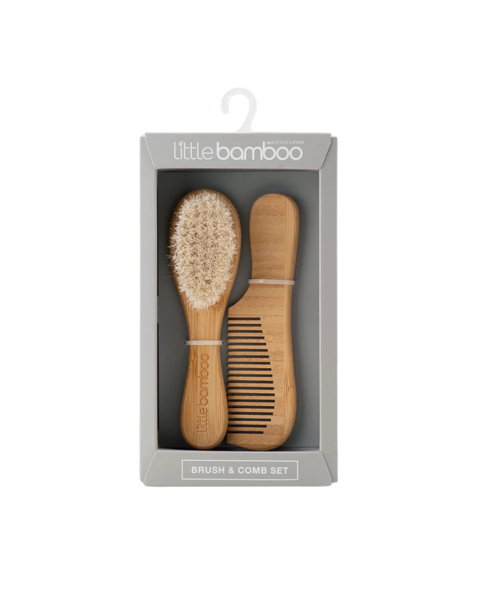 Little Bamboo Baby Brush and Comb Set (DAMAGED PACKAGING)