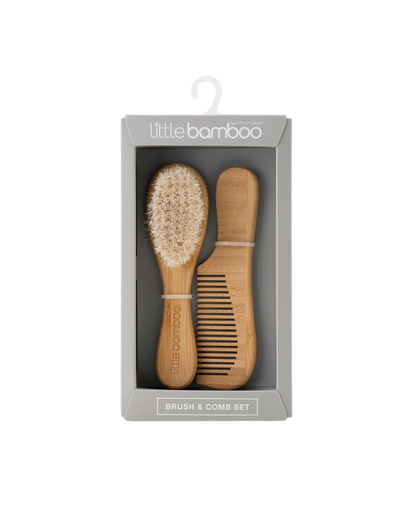 Little Bamboo Baby Brush and Comb Set (DAMAGED PACKAGING)