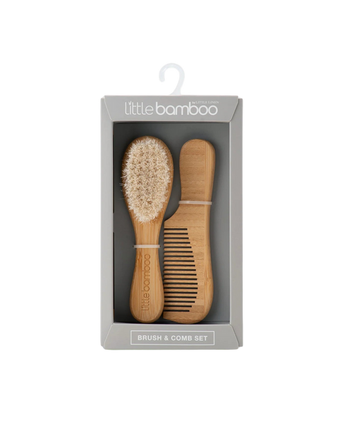 Little Bamboo Baby Brush and Comb Set (DAMAGED PACKAGING)