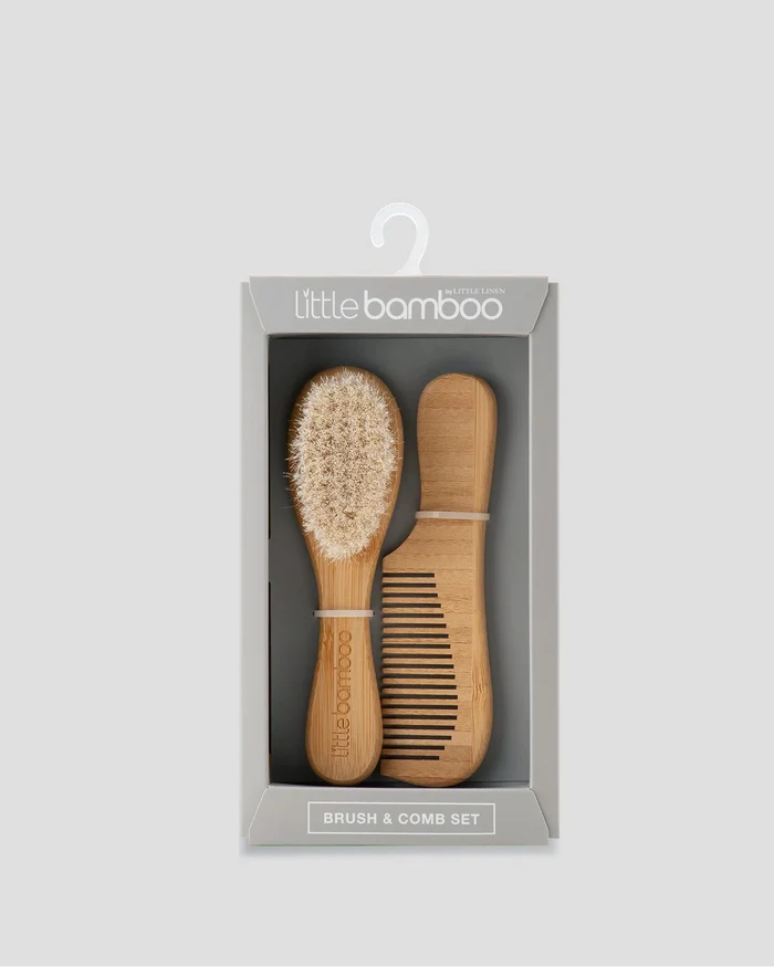 Little Bamboo Baby Brush and Comb Set (DAMAGED PACKAGING)