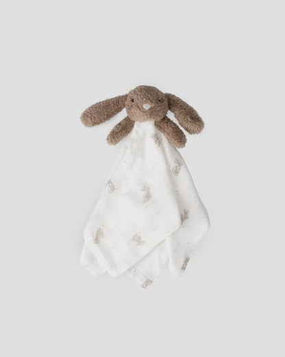 Little Bamboo Muslin Baby Comforter - Beau the Bunny