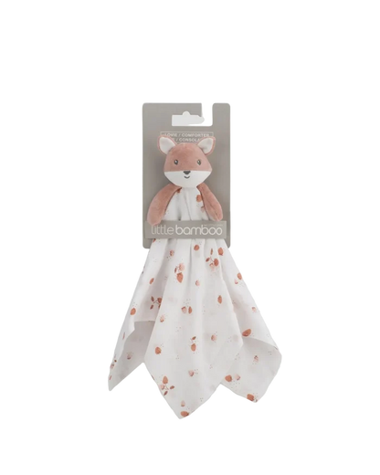 Little Bamboo Muslin Baby Comforter  - Fifi the Fox