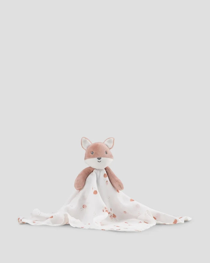 Little Bamboo Muslin Baby Comforter  - Fifi the Fox