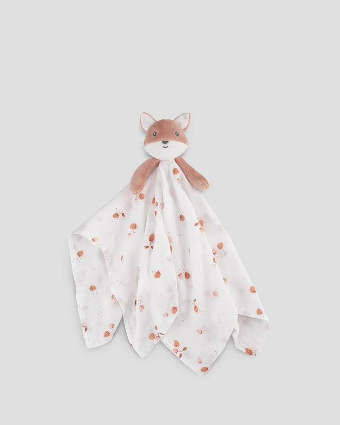 Little Bamboo Muslin Baby Comforter  - Fifi the Fox
