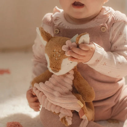 Little Dutch Fairy Garden Pink Deer Cuddle Cloth