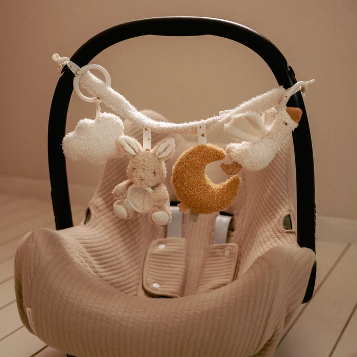 Little Dutch Newborn Naturals Stroller Toy Chain