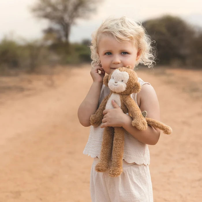 Little Dutch Safari Friends Activity Cuddle Monkey 34cm