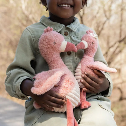 Little Dutch Safari Friends Cuddle Flamingo 35cm