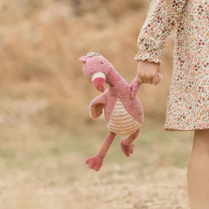 Little Dutch Safari Friends Cuddle Flamingo 35cm