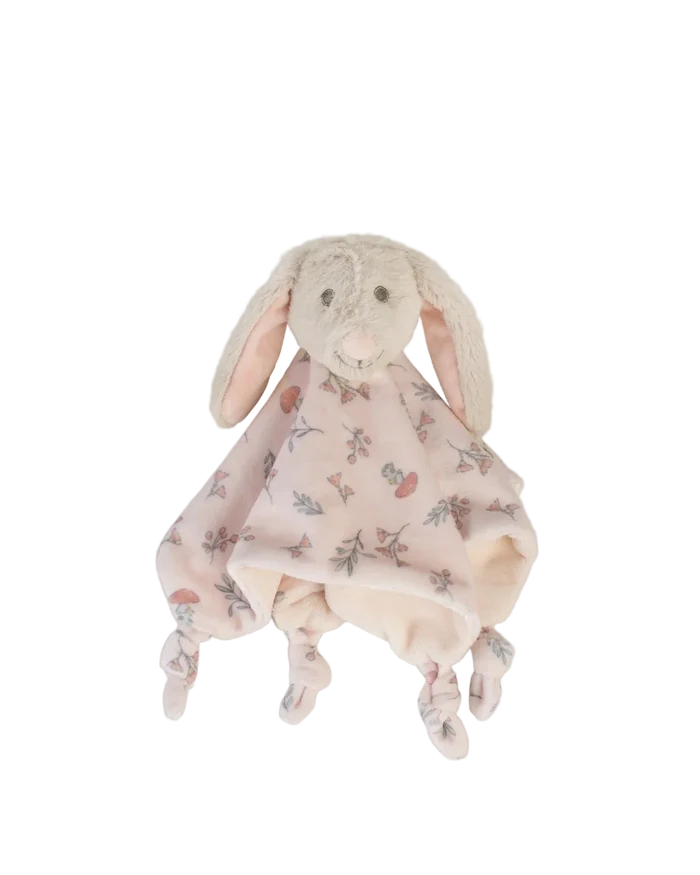 Little Linen Baby Comforter - Harvest Bunny