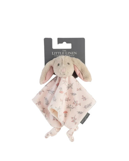 Little Linen Baby Comforter - Harvest Bunny
