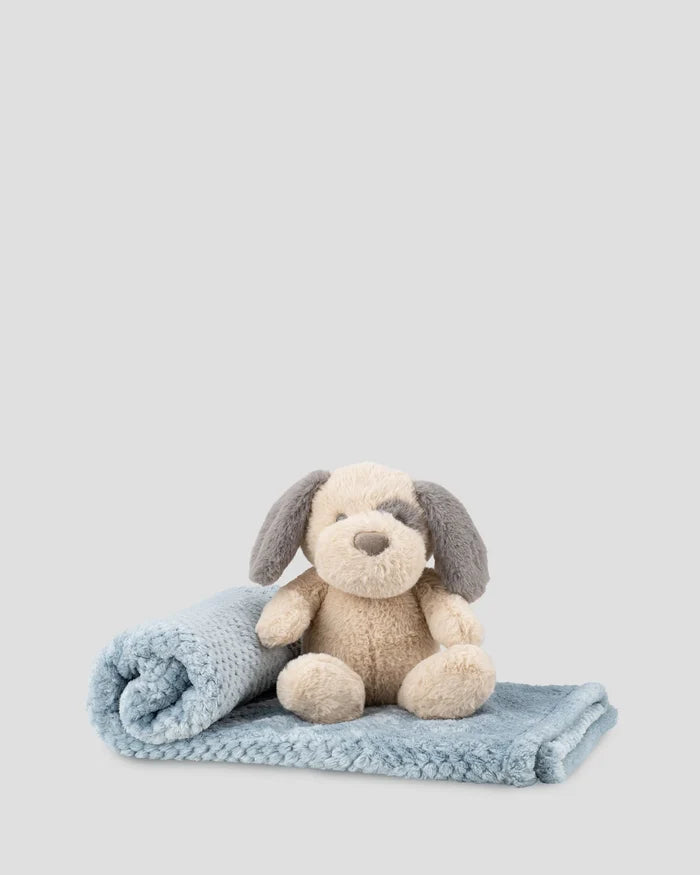 Little Linen Soft Plush Toy & Blanket - Barklife Patch