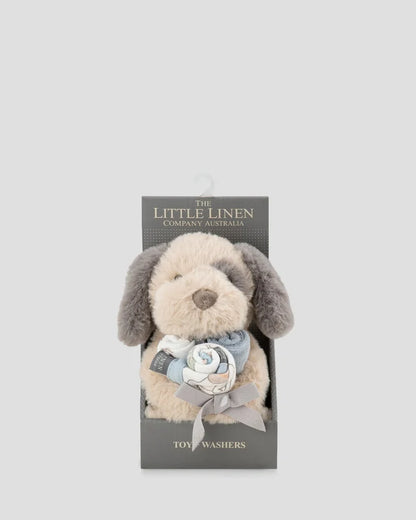 Little Linen Soft Plush Toy & Washer Gift Box - Barklife Patch