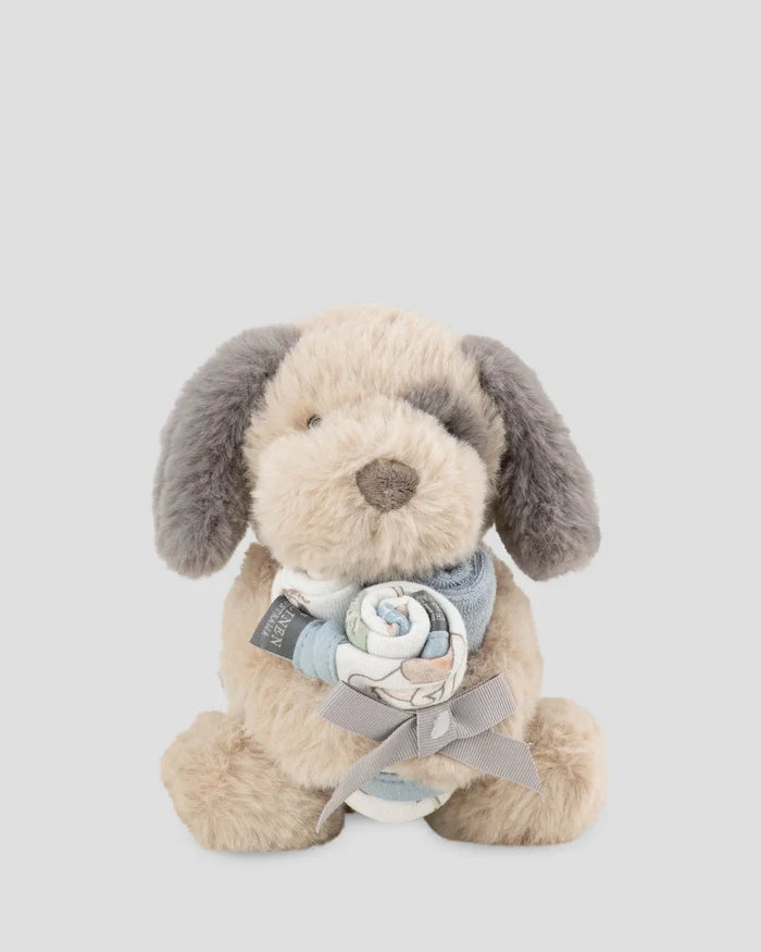 Little Linen Soft Plush Toy & Washer Gift Box - Barklife Patch