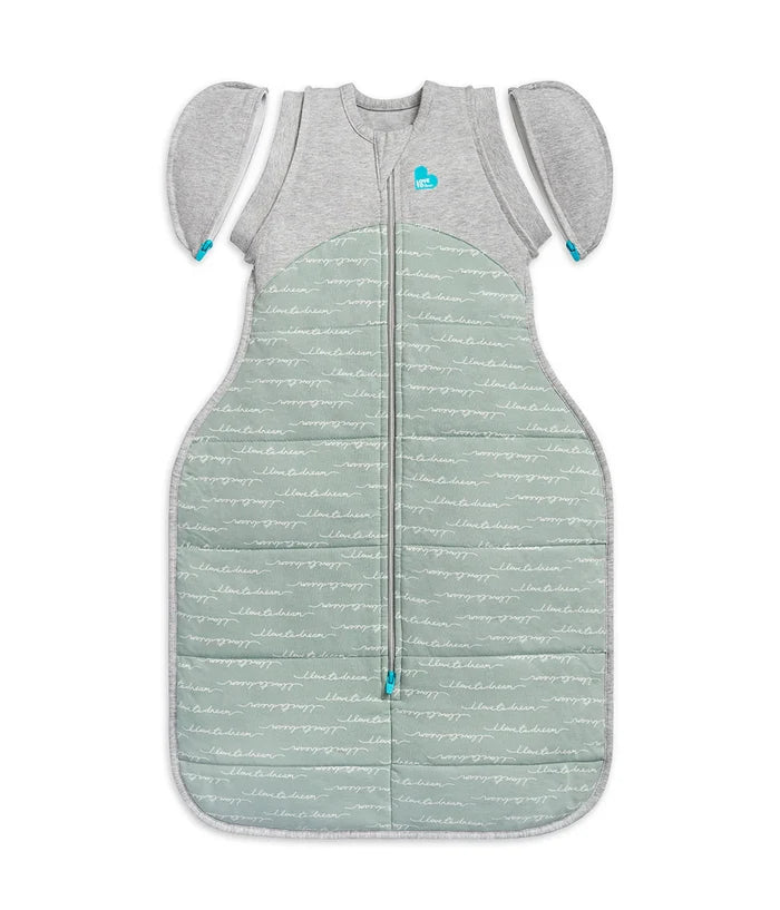 Love to Dream Swaddle Up™ Quilted Transition Bag 2.5 TOG - Olive Dreamer Large (8.5-11kg) (DAMAGED PACKAGING)