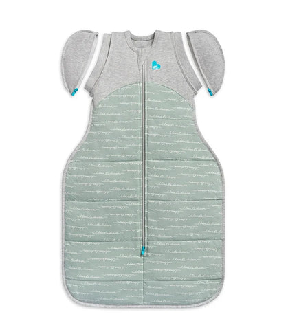 Love to Dream Swaddle Up™ Quilted Transition Bag 2.5 TOG - Olive Dreamer Large (8.5-11kg) (DAMAGED PACKAGING)