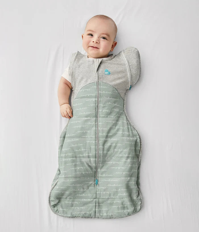 Love to Dream Swaddle Up™ Quilted Transition Bag 2.5 TOG - Olive Dreamer Large (8.5-11kg) (DAMAGED PACKAGING)