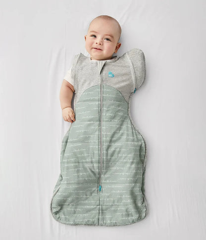 Love to Dream Swaddle Up™ Quilted Transition Bag 2.5 TOG - Olive Dreamer Large (8.5-11kg) (DAMAGED PACKAGING)