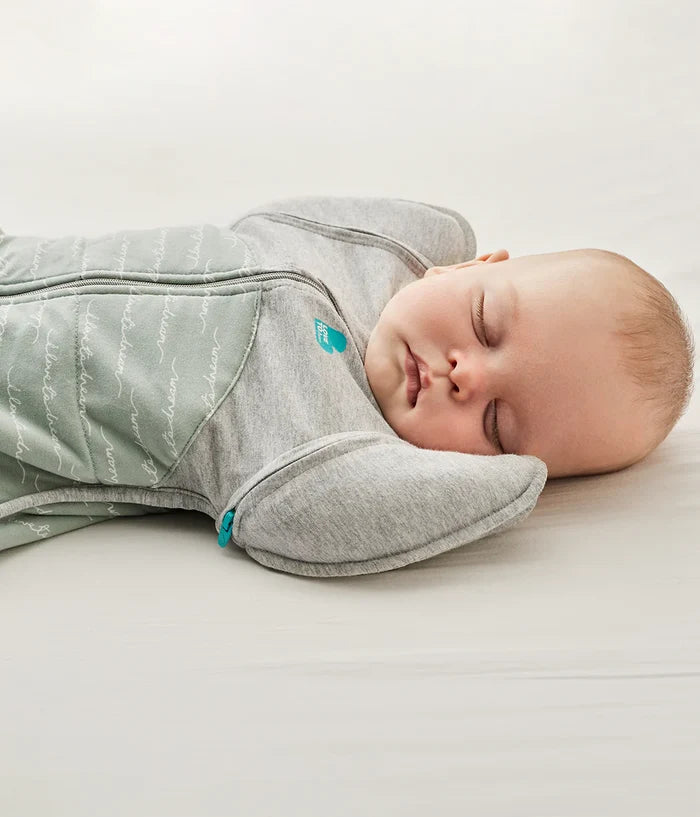 Love to Dream Swaddle Up™ Quilted Transition Bag 2.5 TOG - Olive Dreamer Large (8.5-11kg) (DAMAGED PACKAGING)