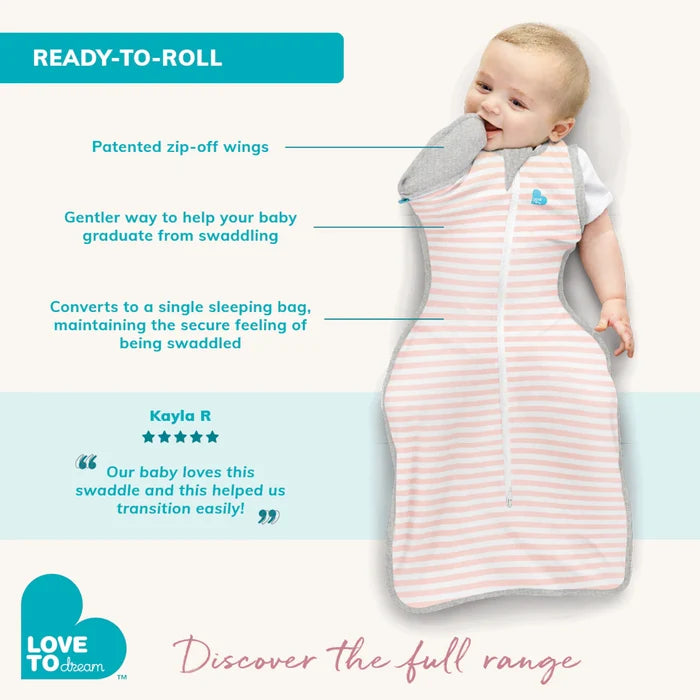 Love to Dream Swaddle Up™ Quilted Transition Bag 2.5 TOG - Olive Dreamer Large (8.5-11kg) (DAMAGED PACKAGING)