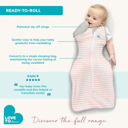 Love to Dream Swaddle Up™ Quilted Transition Bag 2.5 TOG - Olive Dreamer Large (8.5-11kg) (DAMAGED PACKAGING)