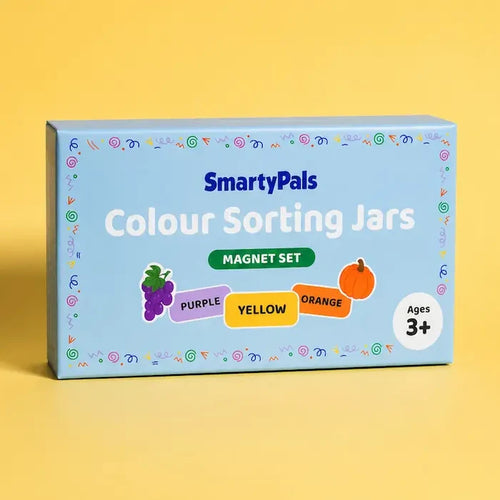 Magnetic Colour Sorting Jars | Montessori Sorting Jars