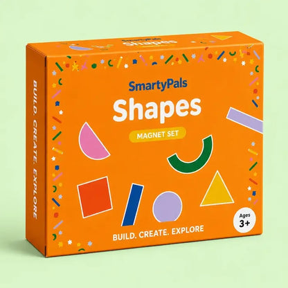 Magnetic Shapes Set | Colour & Shape Magnets For Kids