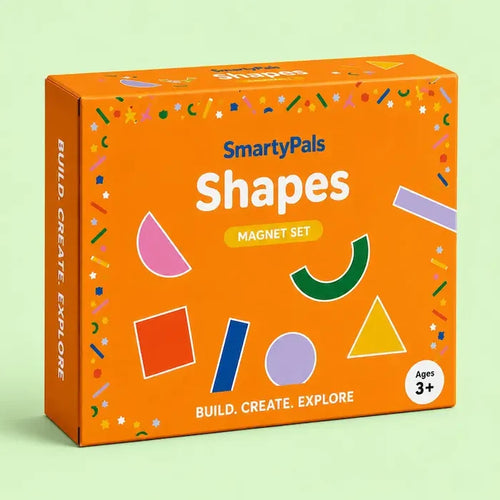 Magnetic Shapes Set | Colour & Shape Magnets For Kids