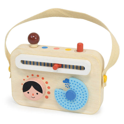 Mentari Wooden Vintage Radio