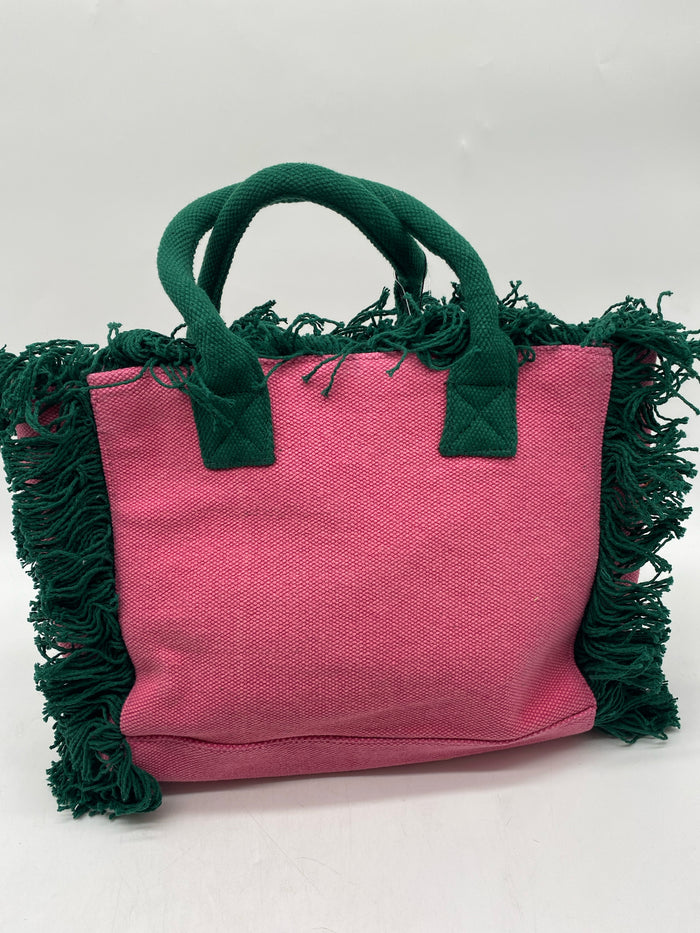 MINI TOTE PINK FLUTTER OASIS