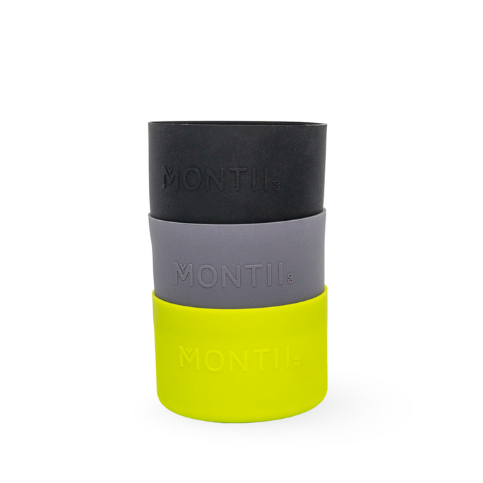 Montii Fusion Small Silicone Bumper 3 Pack - Midnight | Ash | Matcha