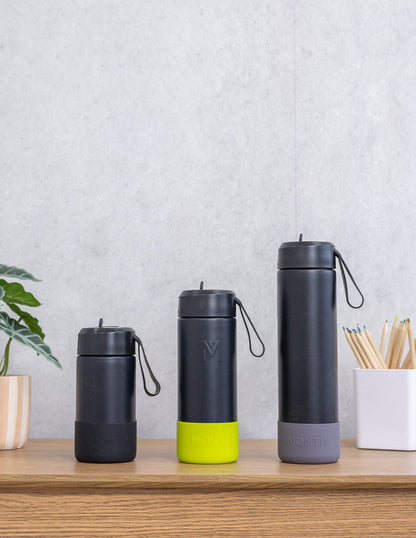 Montii Fusion Small Silicone Bumper 3 Pack - Midnight | Ash | Matcha