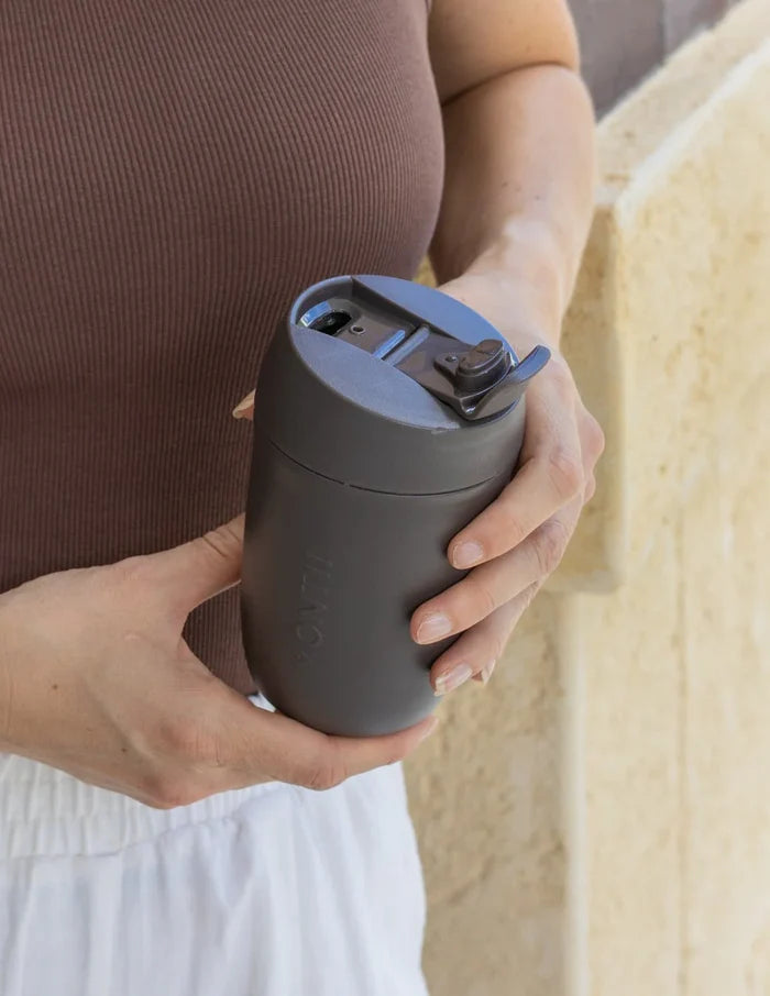 MontiiCo Insulated 380ml Travel Cup - Chocolate