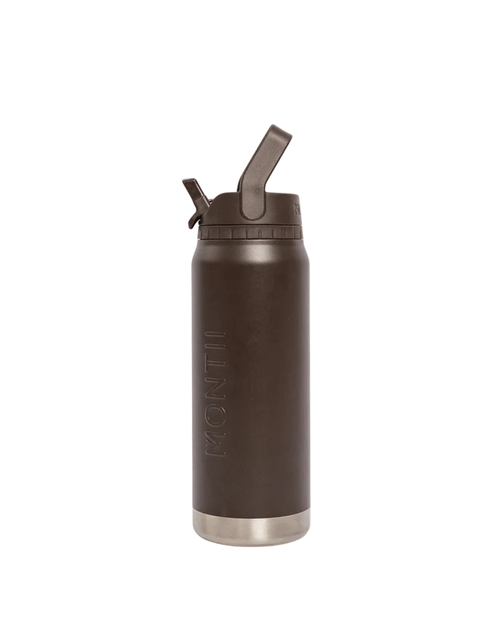 MontiiCo Insulated 750ml Sport Drink Bottle - Chocolate
