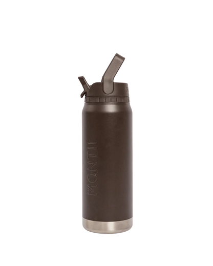 MontiiCo Insulated 750ml Sport Drink Bottle - Chocolate