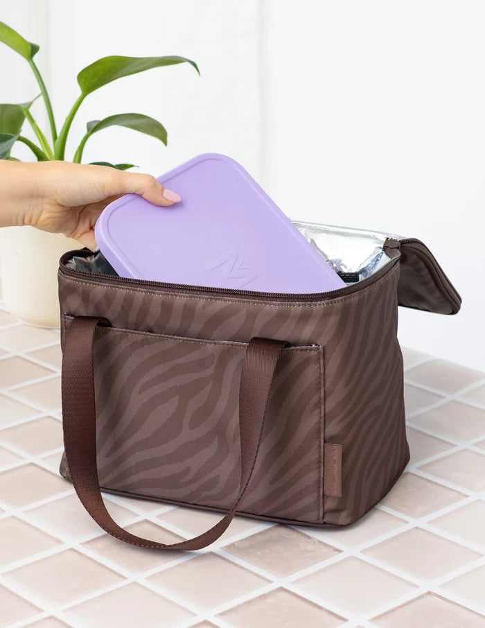 Montiico Insulated Cooler Bag - Zebra