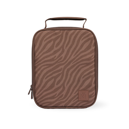 Montiico Large Insulated Lunch Bag - Zebra