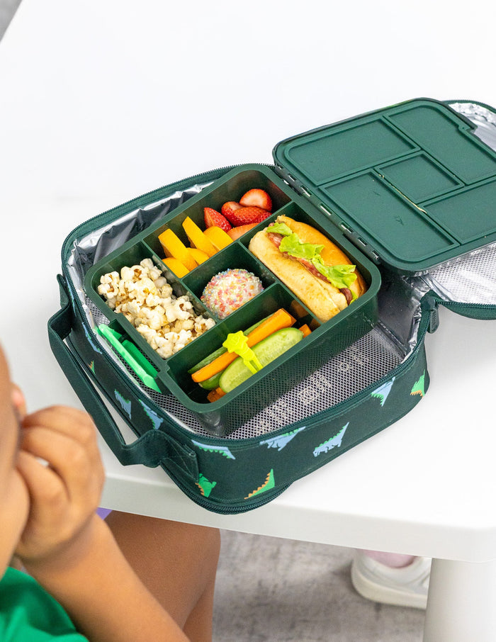 Montiico Medium Insulated Lunch Bag - Dinosaur