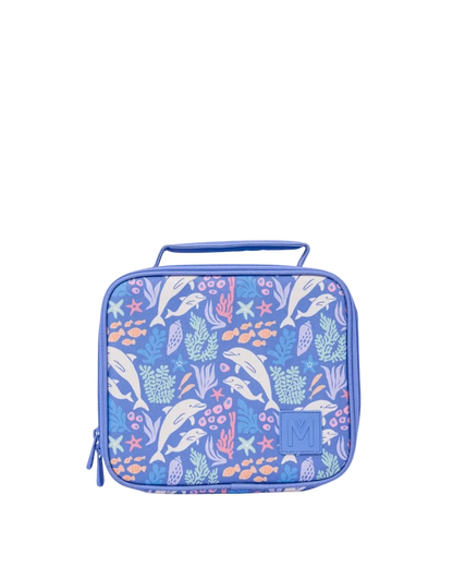 Montiico Medium Insulated Lunch Bag - Dolphin Dreams