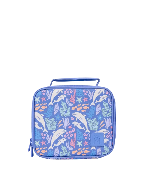 Montiico Medium Insulated Lunch Bag - Dolphin Dreams