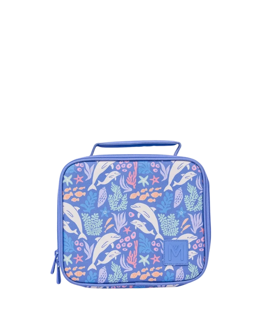 Montiico Medium Insulated Lunch Bag - Dolphin Dreams