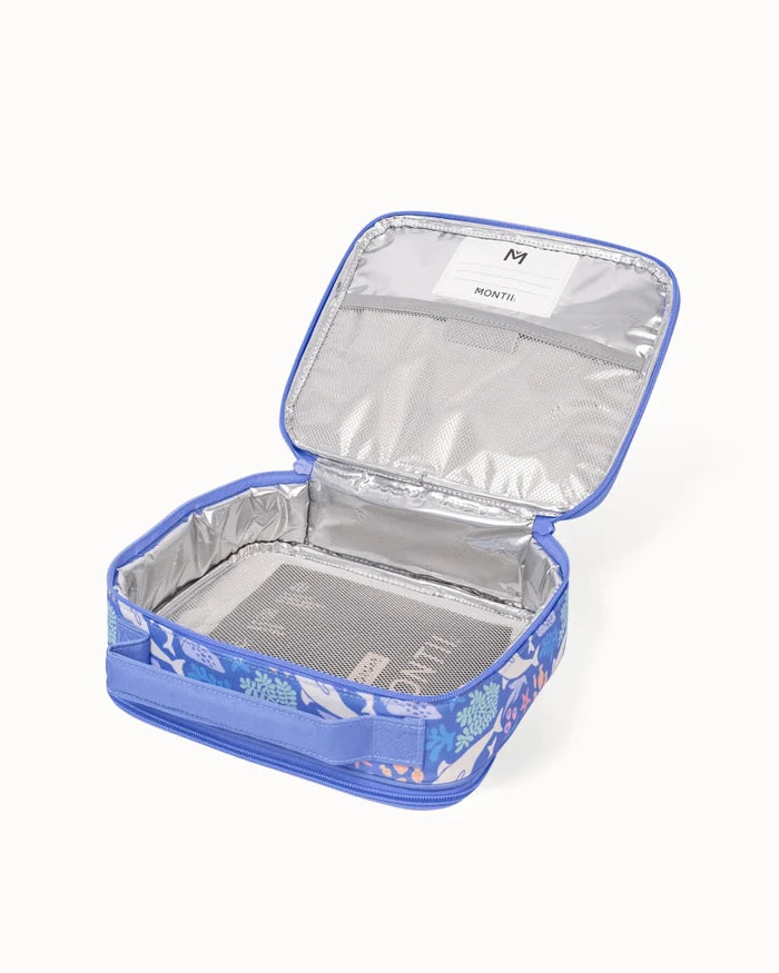 Montiico Medium Insulated Lunch Bag - Dolphin Dreams