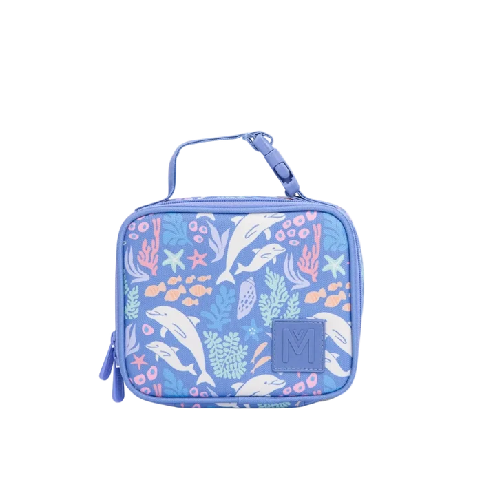 Montiico Mini Insulated Lunch Bag - Dolphin Dreams