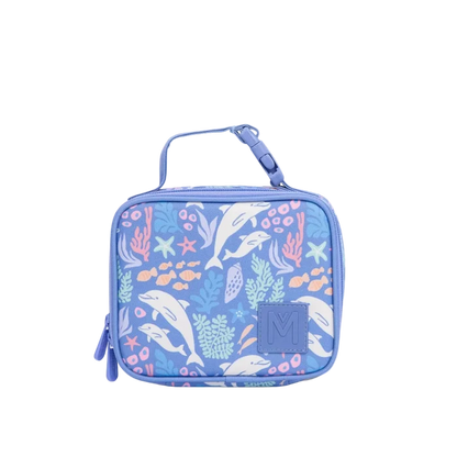 Montiico Mini Insulated Lunch Bag - Dolphin Dreams