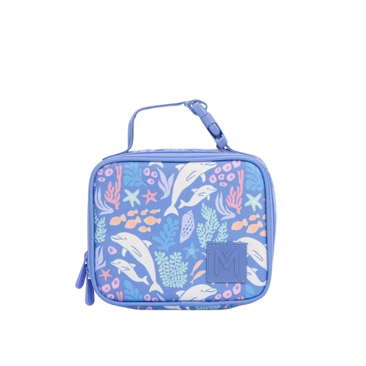 Montiico Mini Insulated Lunch Bag - Dolphin Dreams