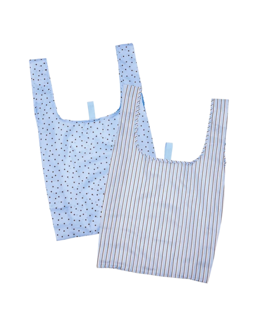 Montiico Reusable Shopper Bag Set - Cornflower