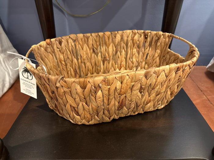 OVAL HYACINTH BASKET