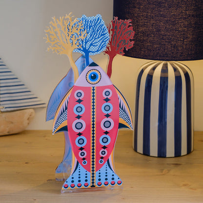 Paradise Fish Small Vase Funny Ocean