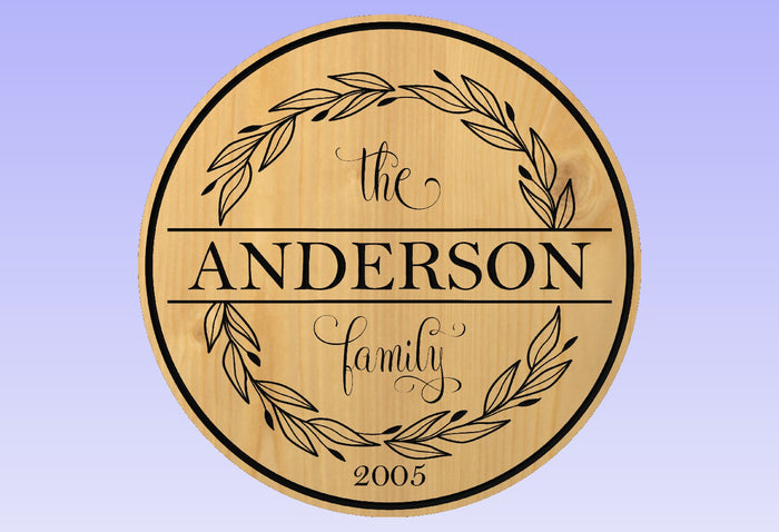 Farmhouse D3 Door Hanger